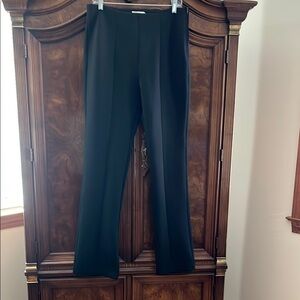 Black Boot Cut Flare Pants with Stretch